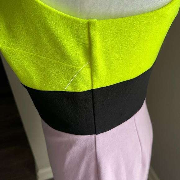 NWOT Christian Siriano Colorblock Dress​ - Picture 5 of 7